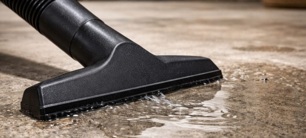 cleaning up water in flooded troy mi basement