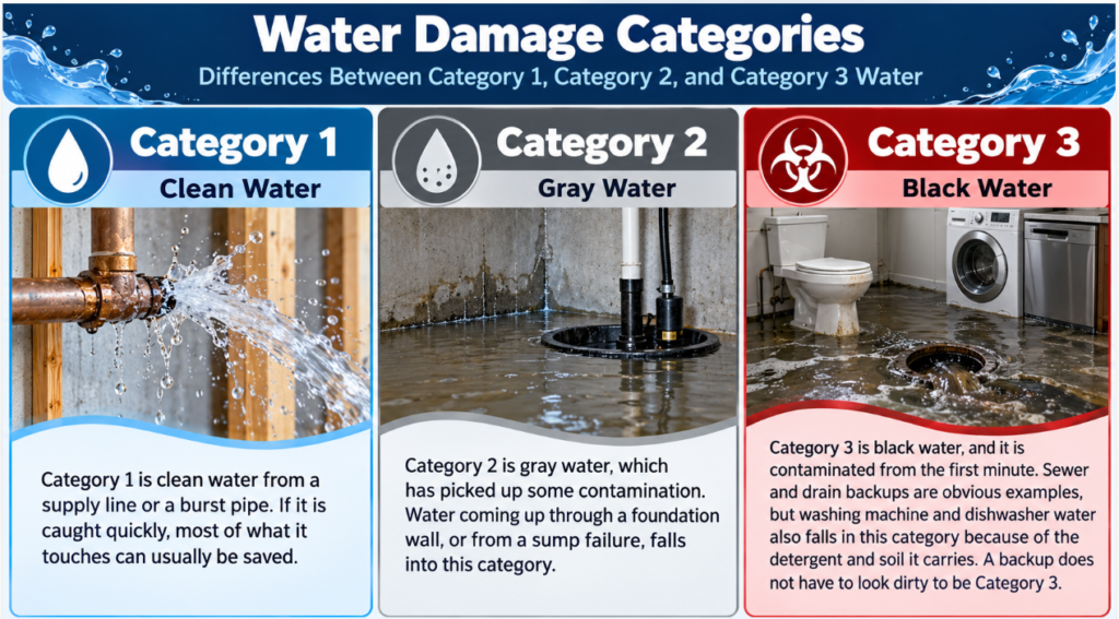 categories of water